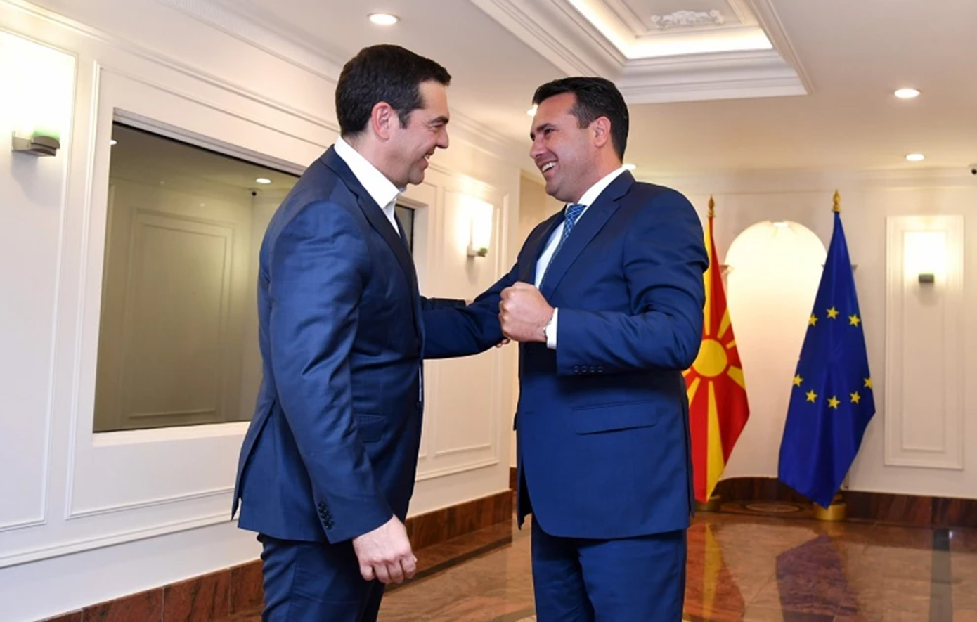 Επικοινωνία Τσίπρα &#8211; Ζάεφ για τη Βόρεια Μακεδονία και τη Συμφωνία των Πρεσπών